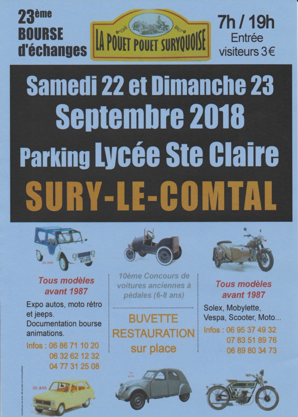 Bourse - 22 & 23 septembre 2018 - Sury-Le-Comtal 2018su10