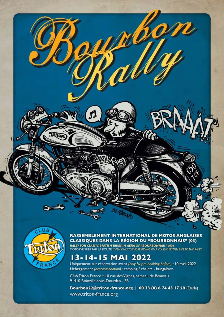 MANIFESTATION - Bourbon Rally - 13 - 14 - & 15 Mai 2022 - Bourbonnais (03) 27758210