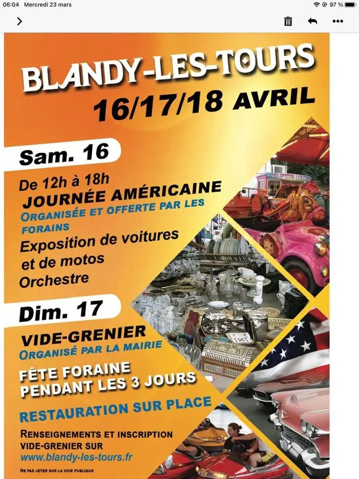 MANIFESTATION - Expo de Voitures & Motos  - 16 - 17 - & 18 Avril 2022 - Blandy-les-Tours 27767710