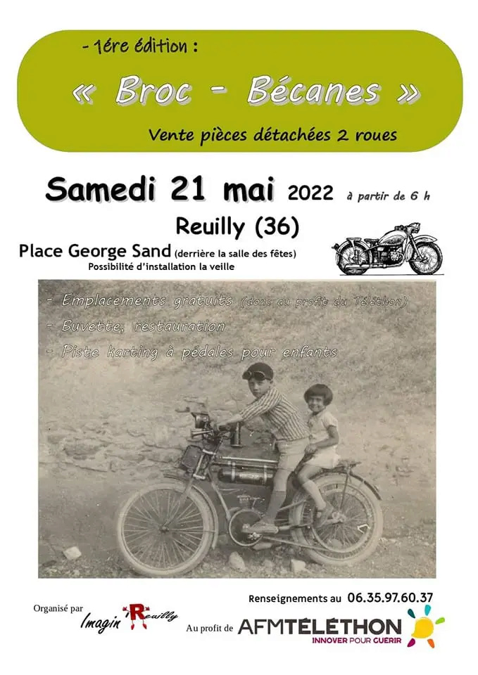 MANIFESTATION - Broc' Bécanes - 21 Mai 2022 - Reuilly (36) 27777911