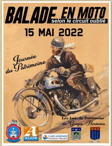 MANIFESTATION - Balade en Moto - 15 Mai 2022 - Carcassonne   27836311