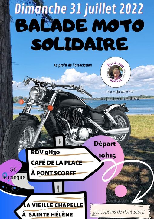 MANIFESTATION - Balade Moto - 31 Juillet 2022 - La Vieille Chapelle - Sainte Hélène  29307210