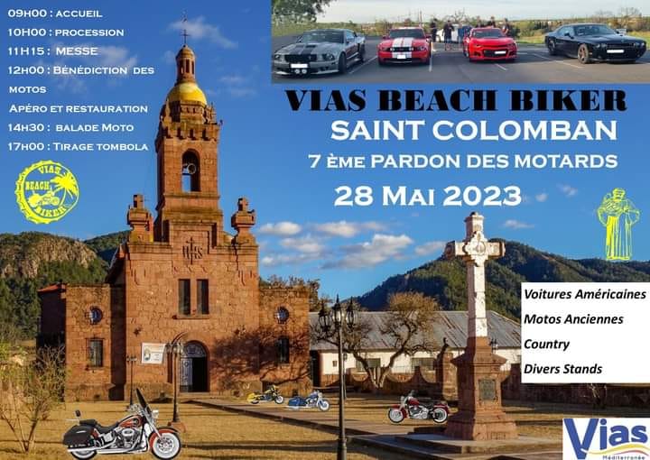 MANIFESTATION - Vias Beach Biker - 28 Mai 2023 - Saint Colomban -  34304810