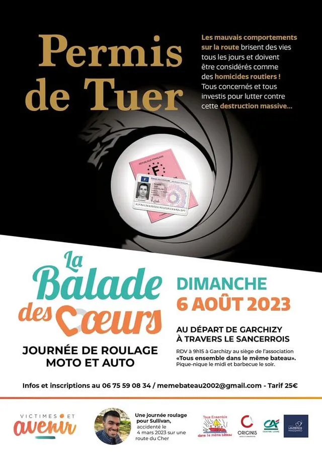 MANIFESTATION - Balade des Coeurs  - Dimanche 6 Août 2023 - Garchizy -  35496610