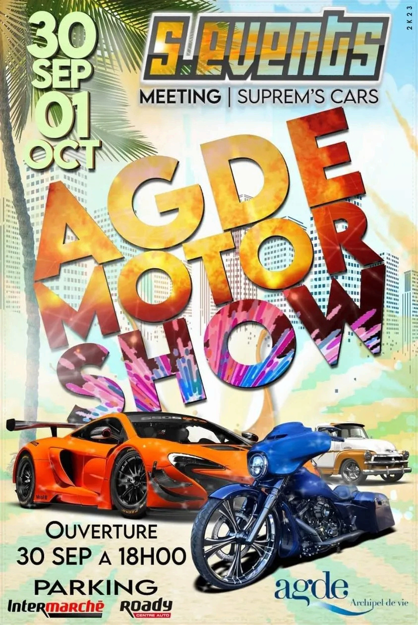 MANIFESTATION - Meeting Suprem's Cars - 30 Sep - 01 Oct 2023 - Agde  37297610