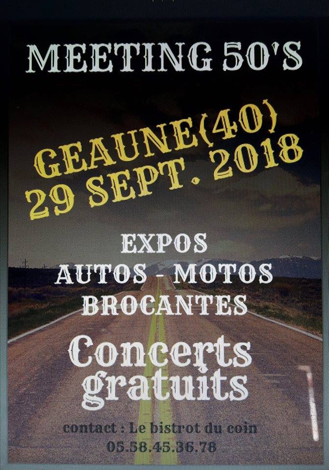 Meeting 50's - 29 septembre 2018 - Geaune (40) 38855210