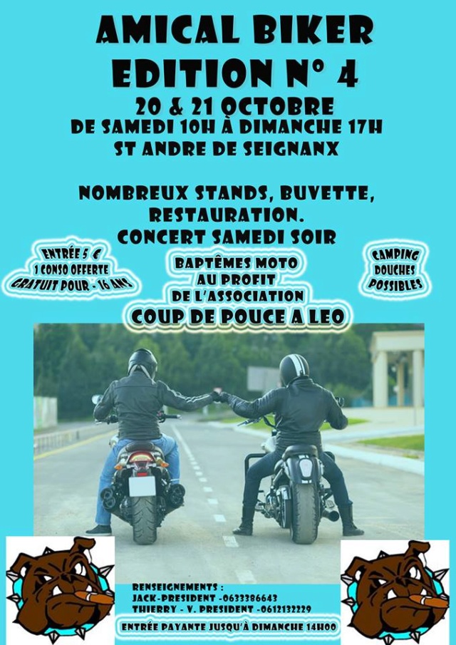 Amical Biker - 20 & 21 octobre 2018 - St André de Seignanx 39298711