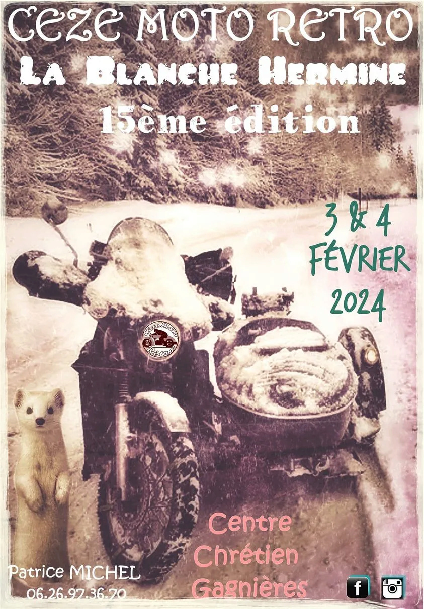 MANIFESTATION  - La Blanche Hermine - 3 & 4 Février 2024 - Gagnières -  40071910