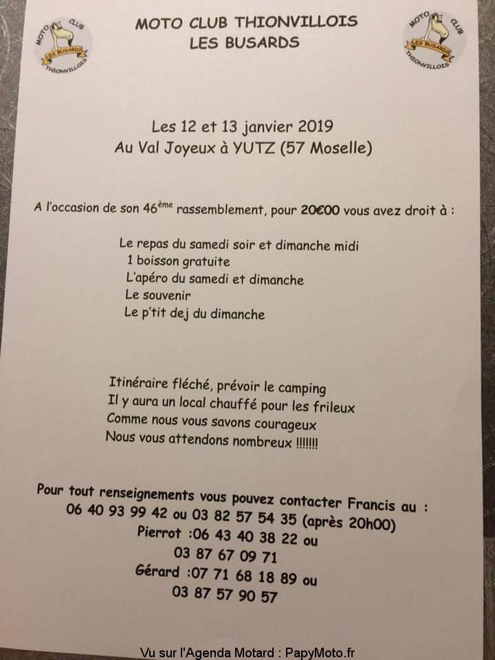 Rassemblement  - 12 & 13 janvier 2019 -  Val Joyeux à YUTZ( 57 Moselle ) 46e-ra11