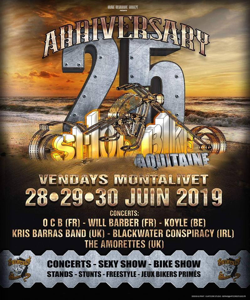 MANIFESTATION -  25 Anniversary Show Bike  Aquitaine - 28-29-30 Juin 2019 - Vendays Montalivet 52609010