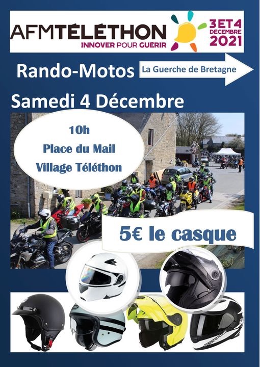 MANIFESTATION - Rando-Motos - Samedi 4 Décembre 2021 - La Guerche de Bretagne -  619cb810