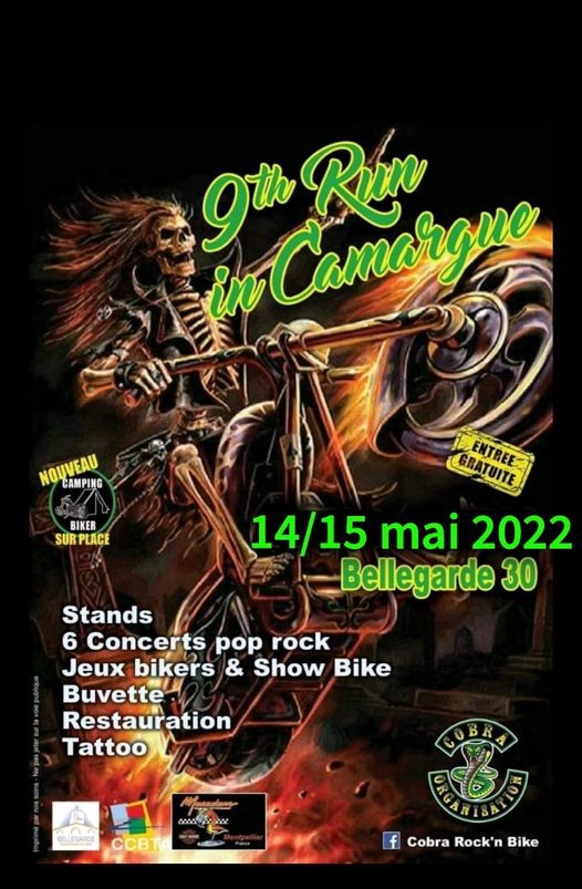 MANIFESTATION - 9th Run in Camargue - 14/15 Mai 2022 - Bellegarde (30) 61a79910