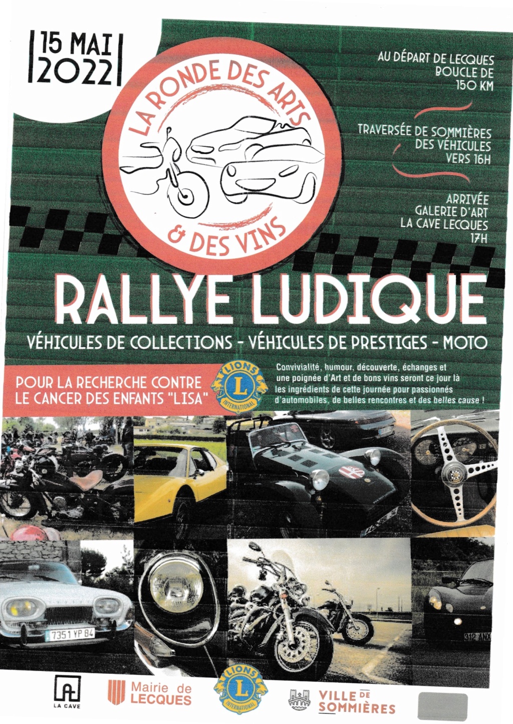 MANIFESTATION -  Rallye Ludique - 15 Mai 2022 - Lecques - 61cc8110