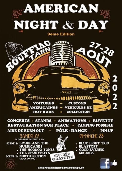 MANIFESTATION - Américan Night & Day - 27 & 28 Août 2022 - Rouffiac (Tarn) 620e6d10