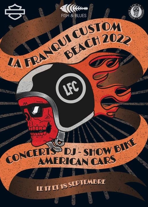 MANIFESTATION - La Franqui Custom Beach 2022 - 17 & 18 Septembre 2022 - La Franqui -  620e9810