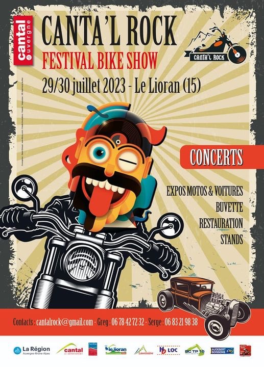 MANIFESTATION - Festival Bike Show - 29 & 30 Juillet 2023 - Le Lioran (15) 6368f110