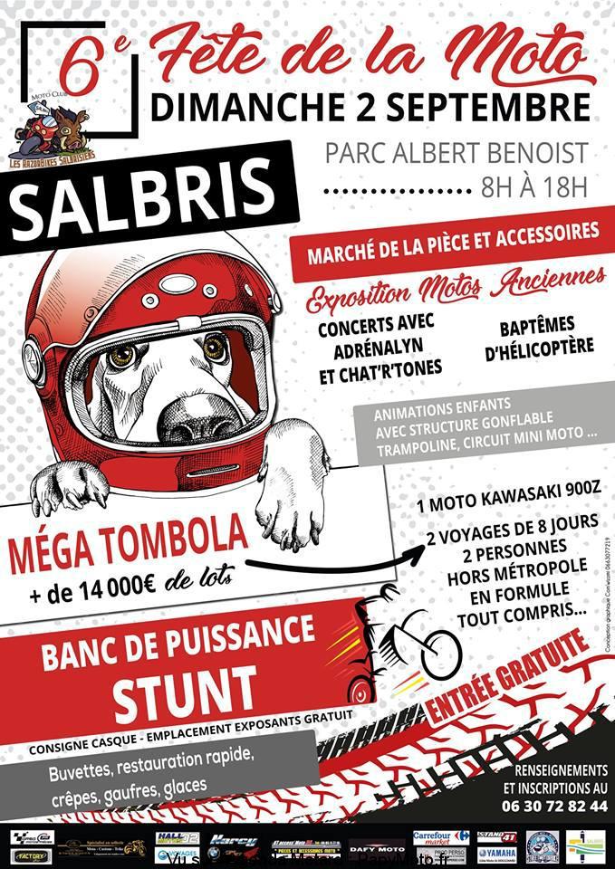 Fete de la moto - Dimanche 2 septembre 2018 - SALBRIS 6e-fzo12