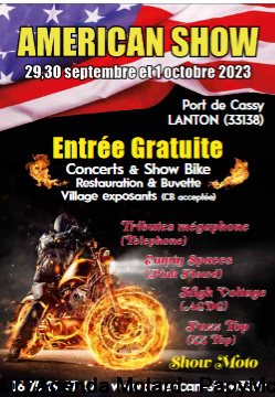 MANIFESTATION - Américan show - 29/30 & 1er Octobre 2023- Lanton (33138) -  Am-sho10