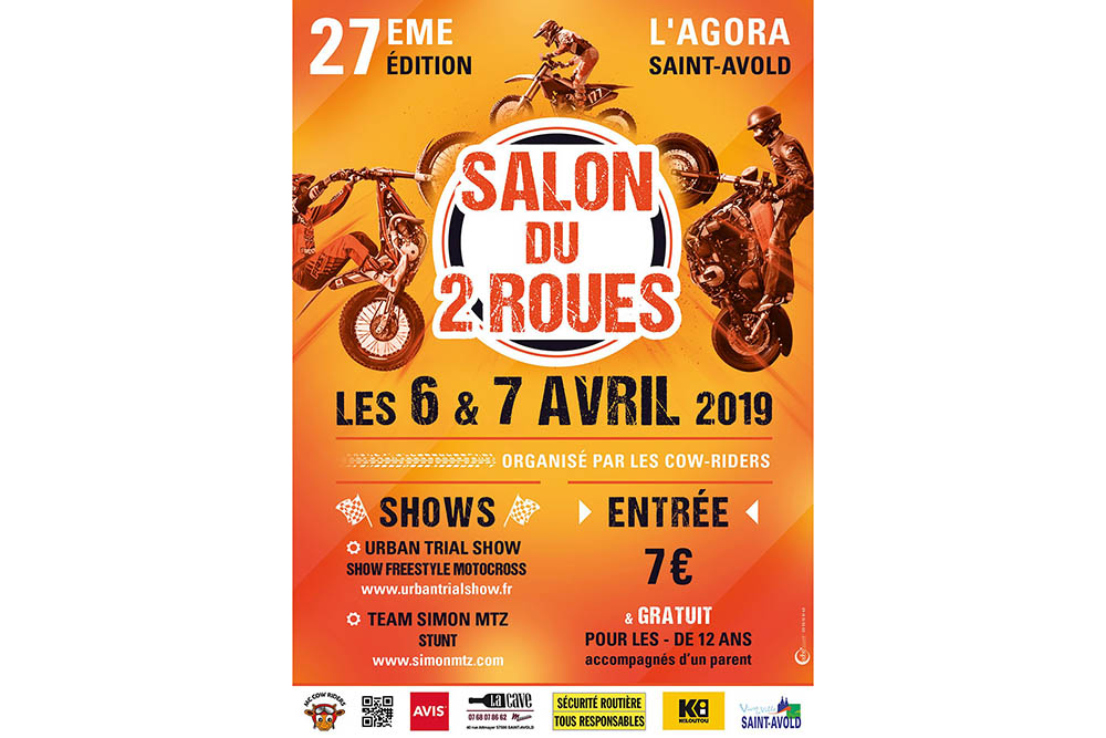  Rappel -Salon du 2 Roues - 6 & 7 Avril 2019 - L'AGORA SAINT - AVOLD Arton317