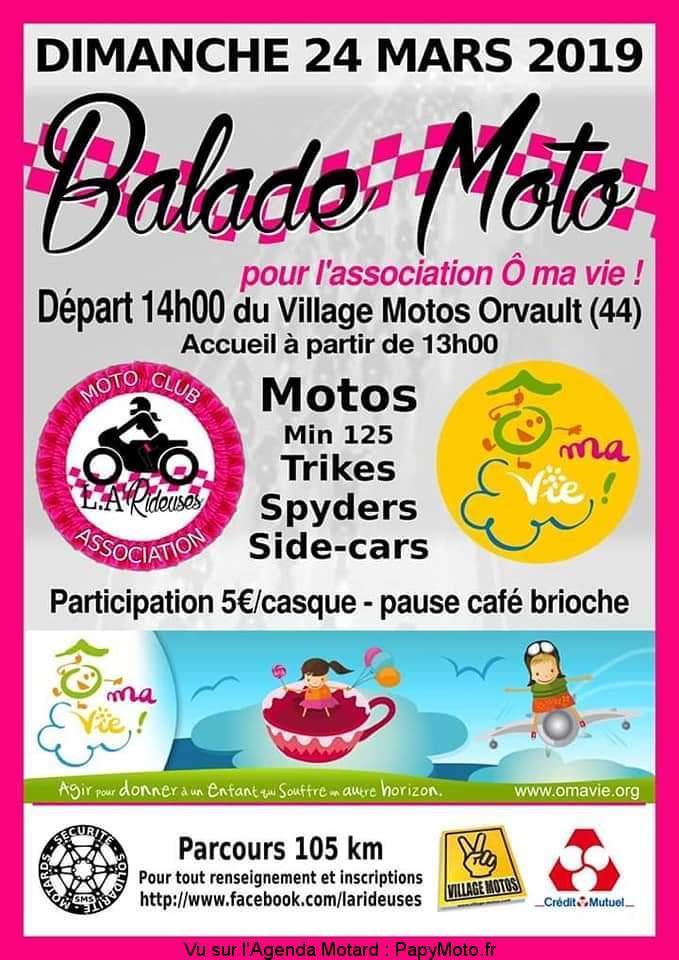 Balade Moto - Dimanche 24 Mars 2019 -ORVAULT (44) Balade64