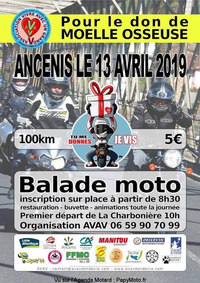 Balade Moto -  13 Avril 2019 - Ancenis  Balade69