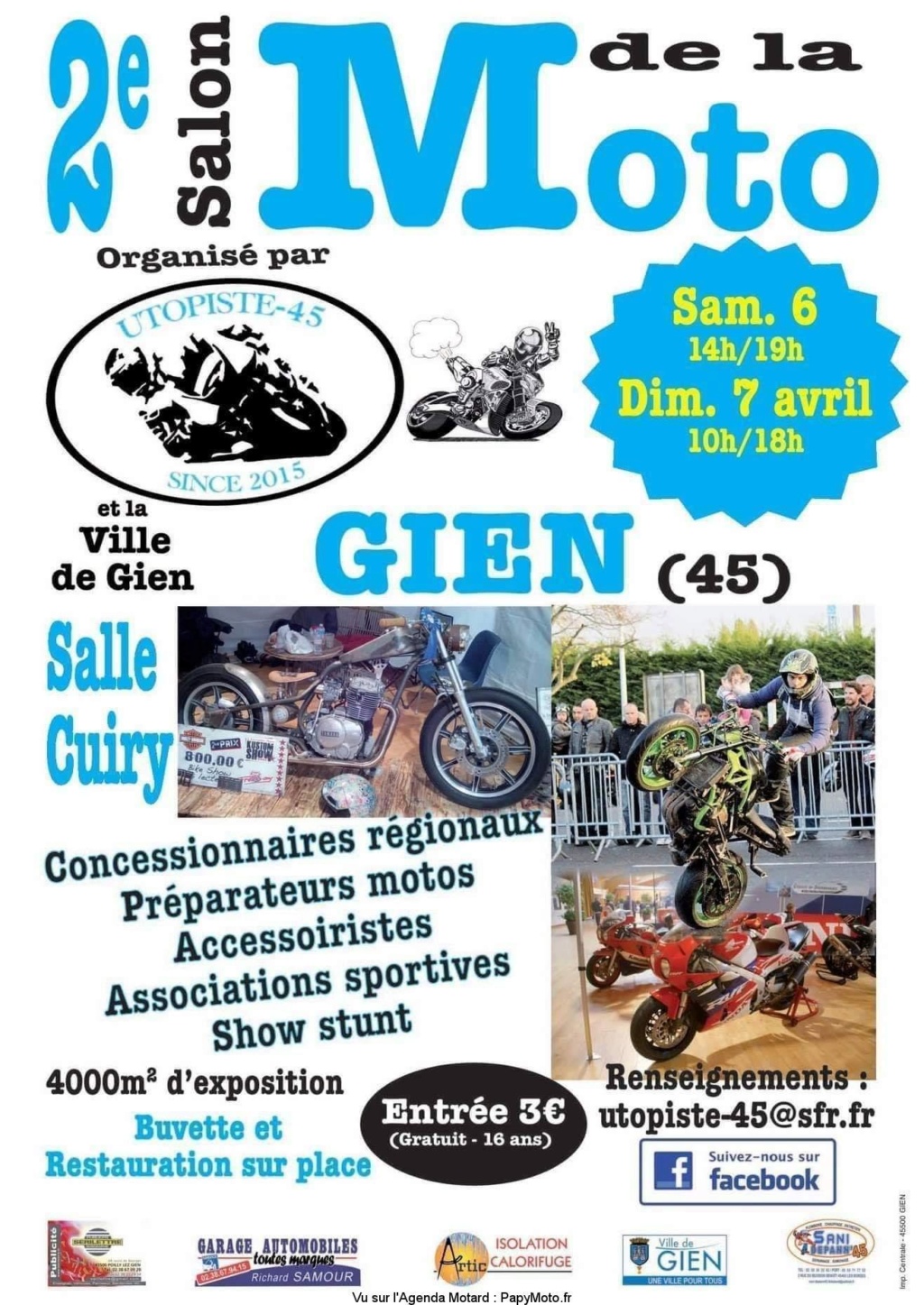Salon de la Moto  - 6 & 7 Avril 2019 - GIEN (45) Facebo13