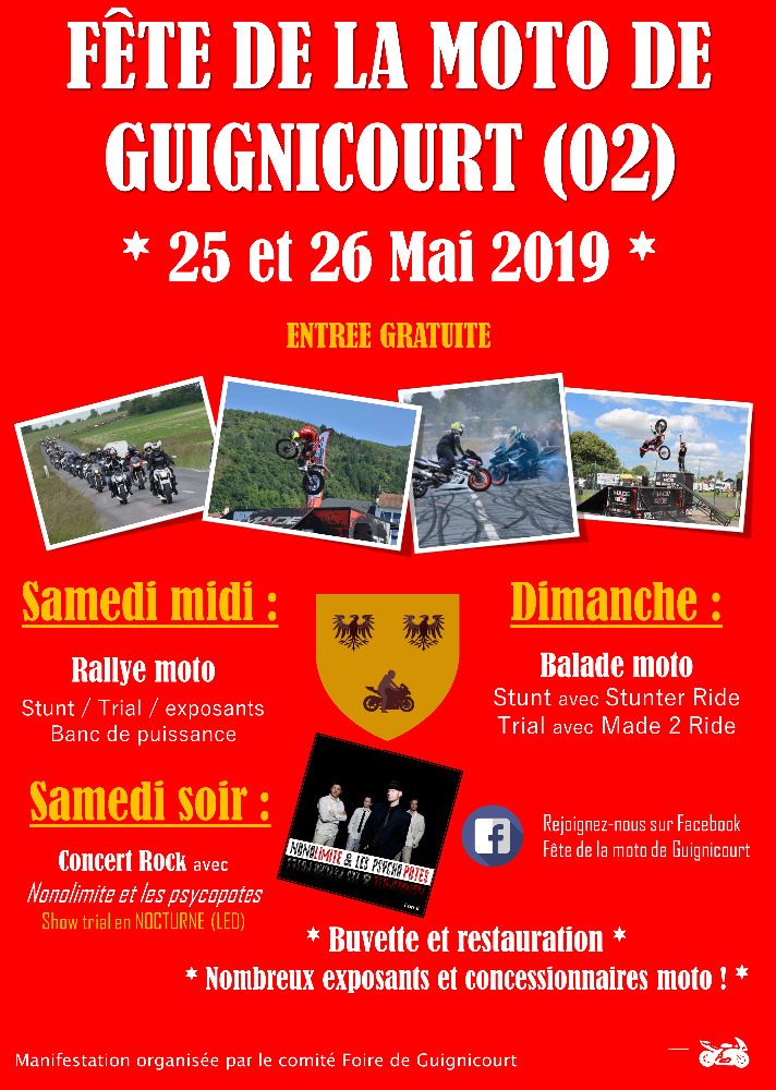 Fete de La Moto - 25 & 26 Mai 2019 - Guignicourt (02) Fete-d10