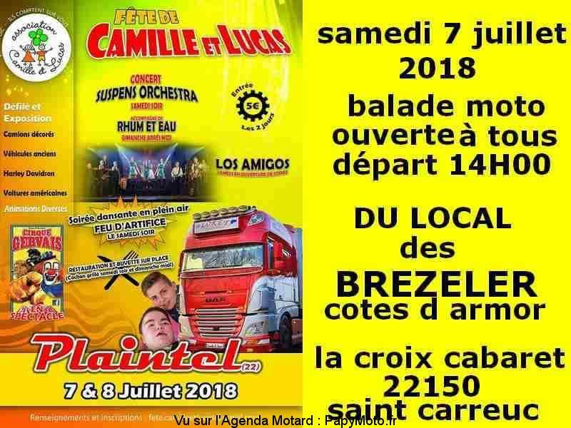 Balade - 7 juillet 2018 - la Croix Cabaret  22150 Saint Carreuc Fzote-10
