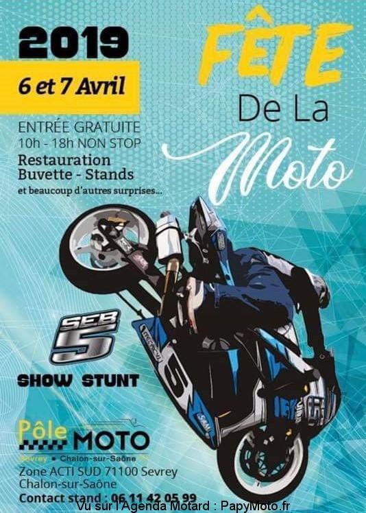 Rappel - Fete de la Moto - 6 & 7 Avril 2019 - Sevrey ( 71100 ) Fzote-28