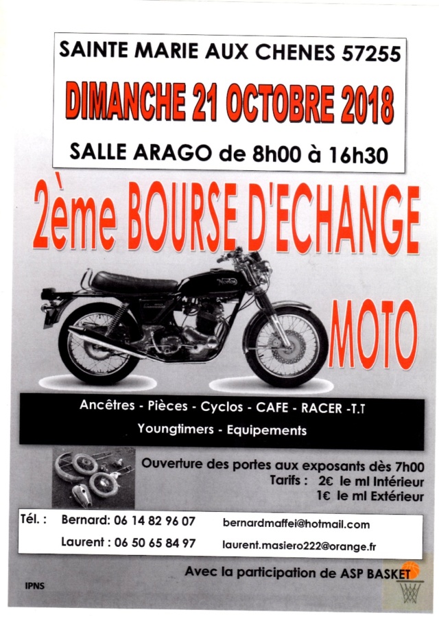 Bourse -Dimanche 21 octobre 2018 - Sainte -Marie Aux Chenes ( 57255 ) I2834410