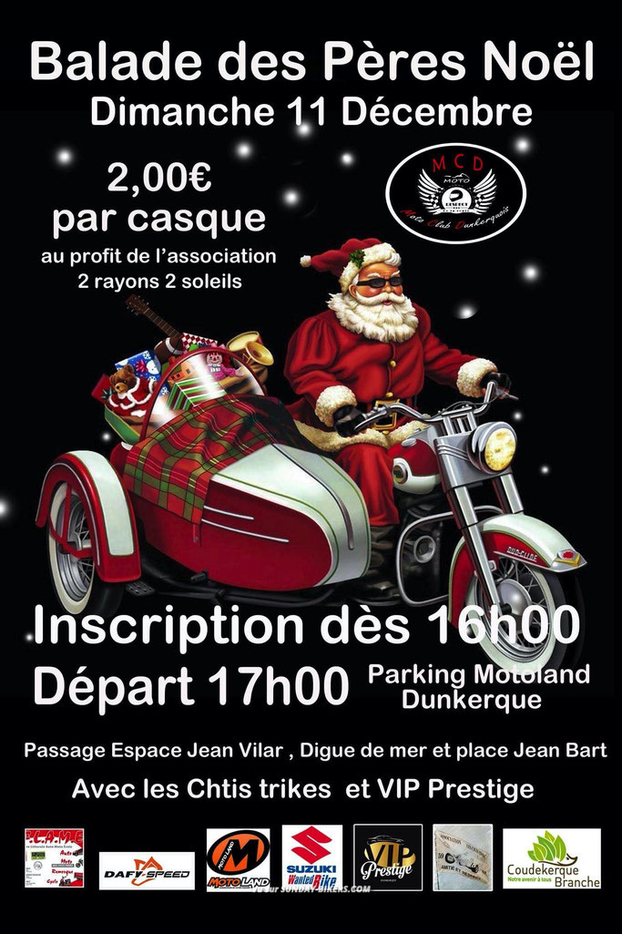 MANIFESTATION - Balade des Pères Noel - 11 Décembre 2022 - Dunkerque -  Imag1160