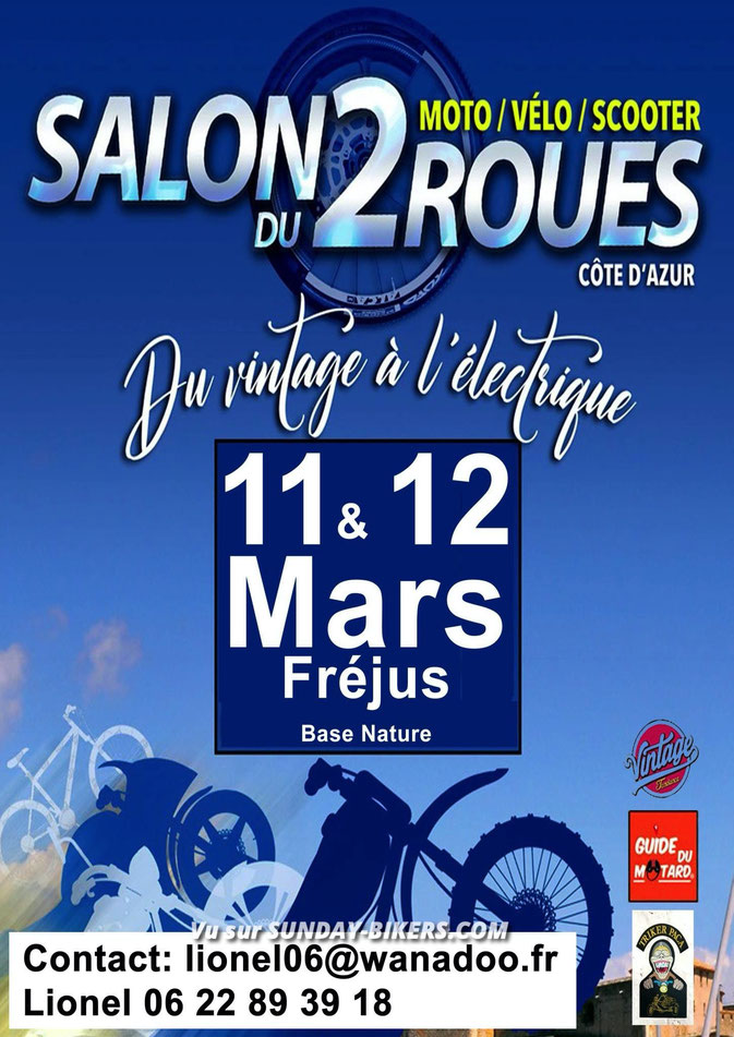 MANIFESTATION - Salon du 2 Roues - 11 & 12 Mars 2023 - Fréjus - Base Nature -  Imag1269