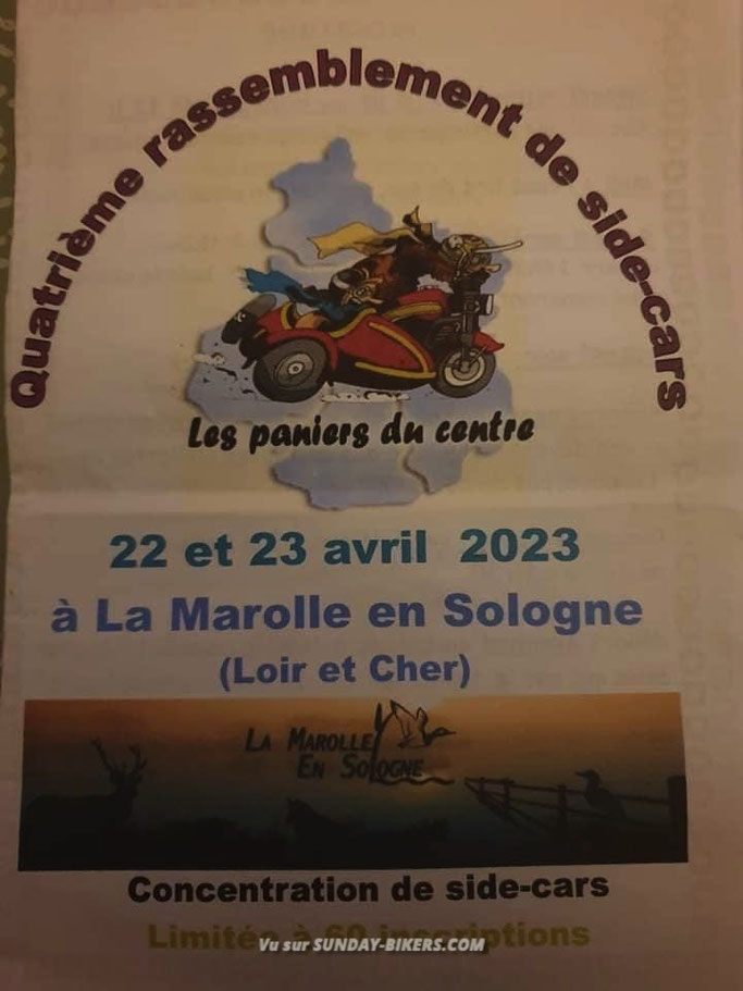 MANIFESTATION -  - 4ème Rassemblement Side - Cars - 22 & 23 Avril 2023 - La Marolle En Sologne - Imag1428