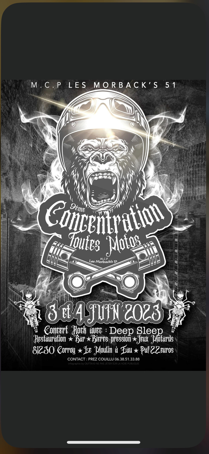 MANIFESTATION - Concentration Toutes Motos - 3 & 4 Juin 2023 - Corroy (51230) Imag1616