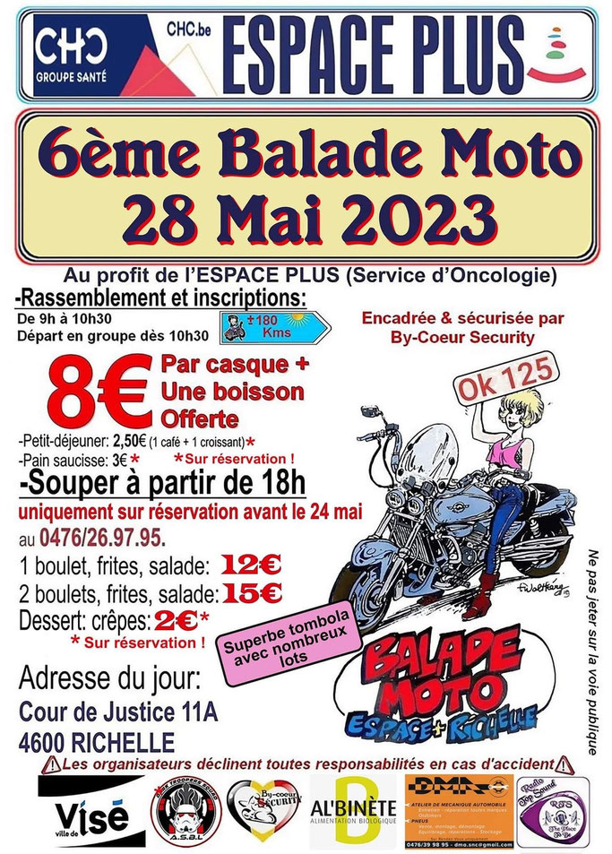 MANIFESTATION - 6ème Balade Moto - 28 Mai 2023 - Richelle (4600) Imag1701
