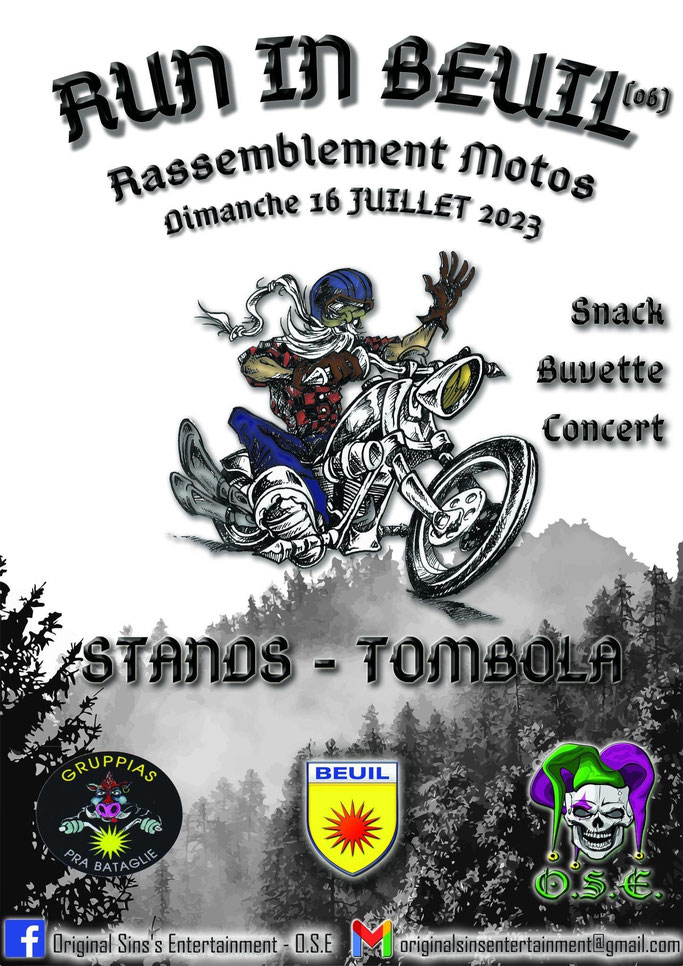 MANIFESTATION - Rassemblement Motos - Dimanche 16 Juillet 2023 - Beuil (06) Imag1745