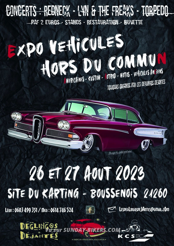 MANIFESTATION - Expo Véhicules Hors du Commun - 26 & 27 Août 2023 - Boussenois (21260) Imag1948