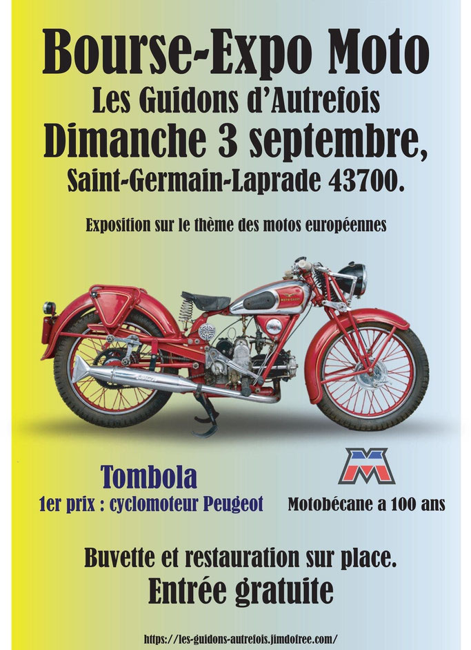 MANIFESTATION - Bourse Expo Motos - Dimanche 3 Septembre 2023 - Saint - Germain - Laprade (43700) Imag1979