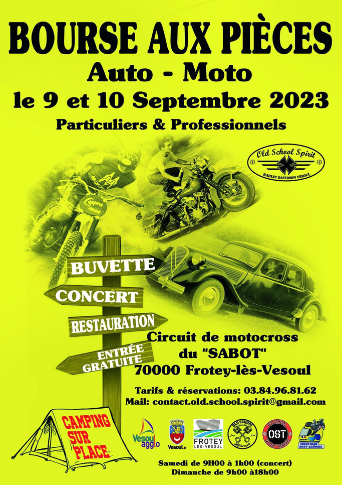 MANIFESTATION - Bourse aux pièces - 9 & 10 Septembre 2023 - Frotey -  Lès - Vesoul (70000) Imag2013