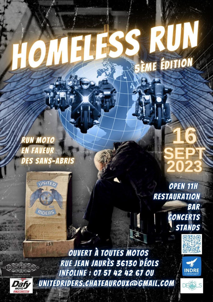 MANIFESTATION  - Homeless Run - 16 Septembre 2023 - Déols (36130) Imag2023