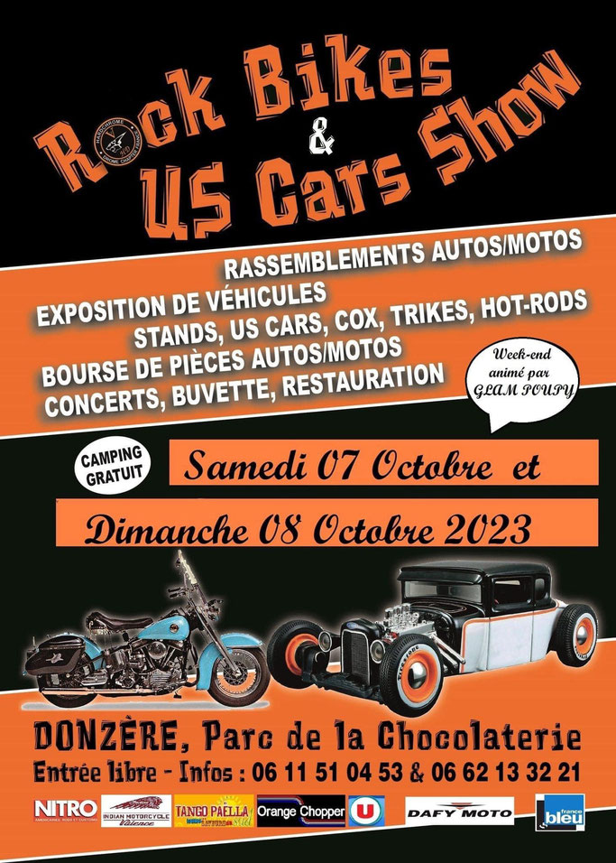 MANIFESTATION - Rock Bike & US Cars Show - 7 & 8 Octobre 2023 - Donzère -  Imag2100
