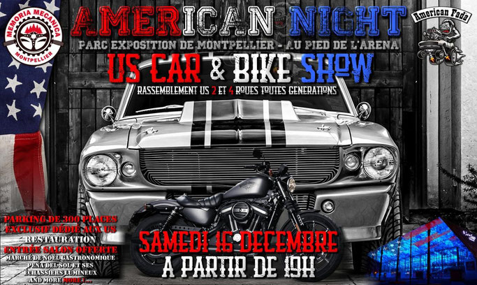 MANIFESTATION - Américan Night - Samedi 16 Décembre 2023 - Parc Expo Montpellier -  Imag2138