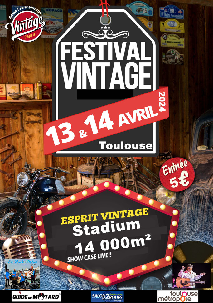 MANIFESTATION - Festival Vintage - 13 & 14 Avril 2024 - Toulouse -  Imag2253