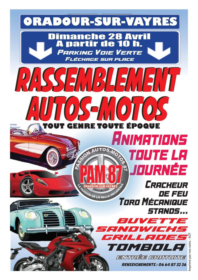 MANIFESTATION - Rassemblement Autos & Motos - Dimanche 28 Avril 2024 - Oradour - Sur - Vayres -  Imag2268