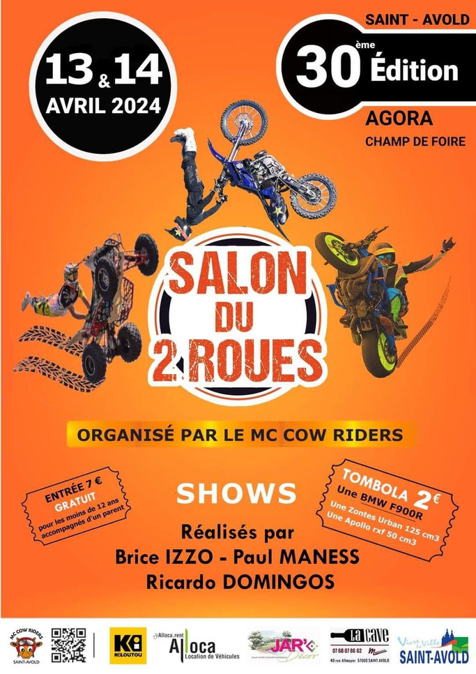 MANIFESTATION - Salon du 2 Roues - 13 & 14 Avril 2024 - Saint Avold Agora - Champ de Foire -  Imag2273