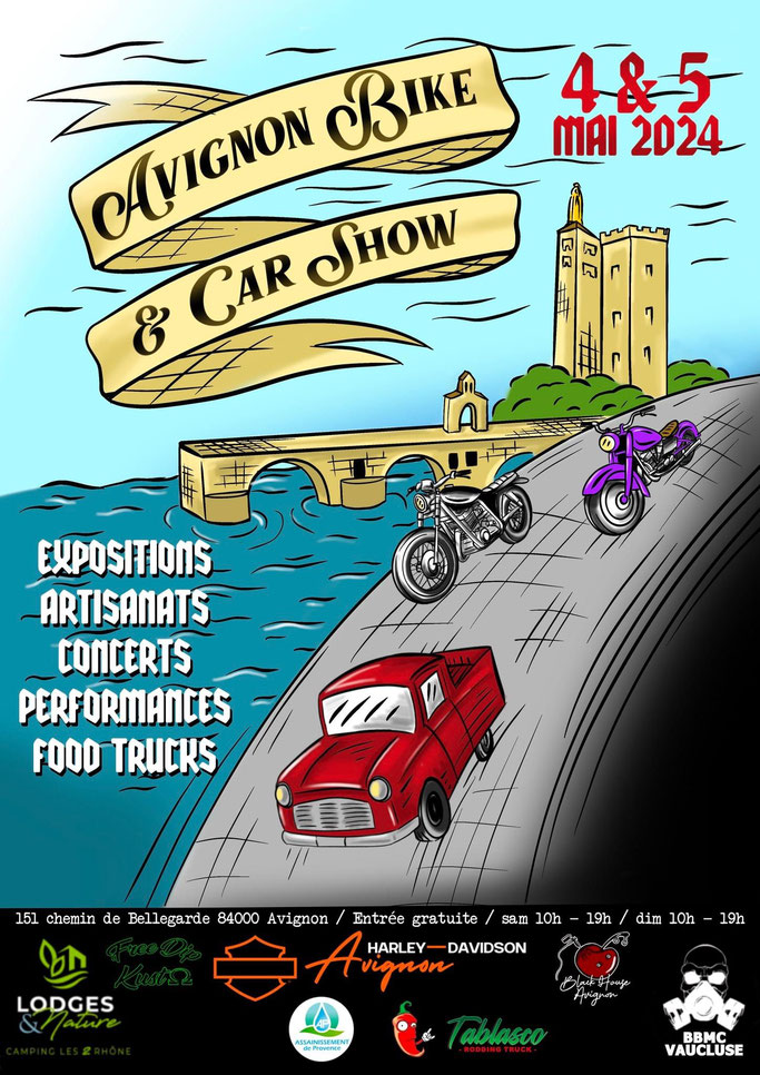 MANIFESTATION - Avignon Bike & Cars Show -4 & 5 Mai 2024 - Avignon -  Imag2326