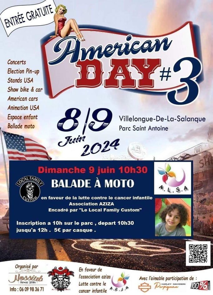 MANIFESTATION - Américan Day 3 - 8 & 9 Juin 2024 - Villelongue-De-La-Salanque  -  Imag2439