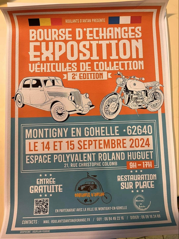 MANIFESTATION - Bourse D'échanges & Expo - 14 & 15 Septembre 2024 - Montigny En Gohelle (62640) Imag2588