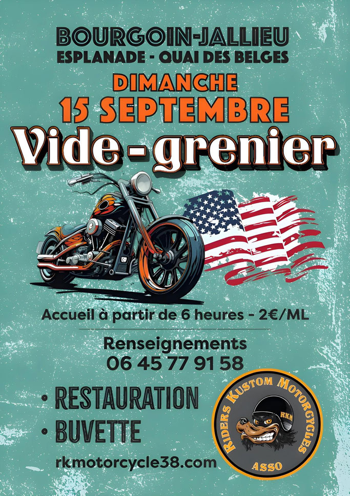 MANIFESTATION - Vide Grenier - Dimanche 15 Septembre 2024 - Bourgoin - Jallieu -  Imag2608