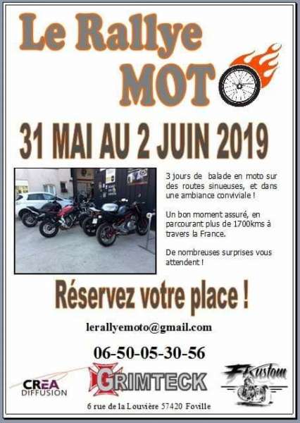 Rallye Moto - du 31 Mai au 2 Juin 2019 - Foville (57420) Image104
